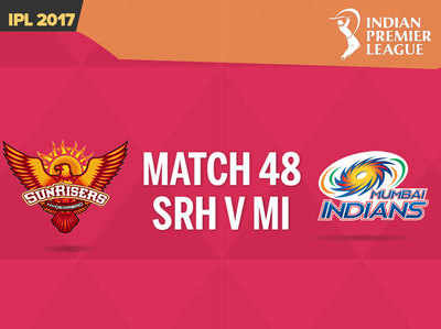 IPL: LIVE अपडेट्स सनराइजर्स हैदराबाद vs मुंबई इंडियंस