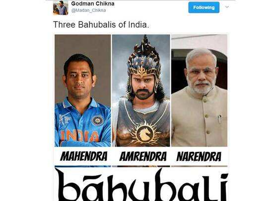 बाहुबली-2 के ये सीन सोशल मीडिया पर छाए! - funny jokes on bahubali 2 - Navbharat Times बाहुबली-2 के ये सीन सोशल मीडिया पर छाए! - funny jokes on bahubali 2 - Navbharat Times