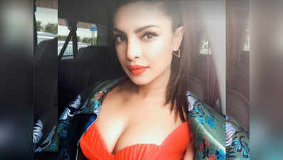 Priyanka shares red hot picture on social media 