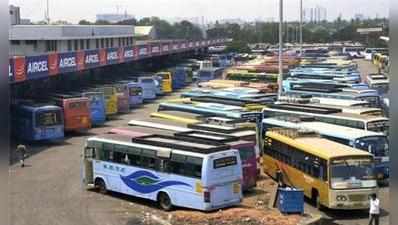 கோயம்பேட்டில் இருந்து வெளியூருக்கு தனியார் பேருந்துகள் இயக்கம்