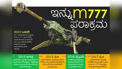 ಇನ್ನು ಎಂ-777 ಫಿರಂಗಿಗಳ ಪರಾಕ್ರಮ!