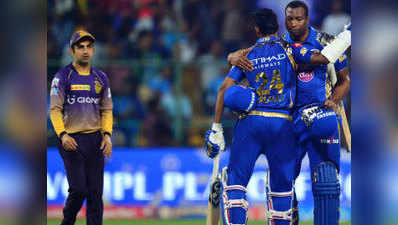 IPL 2017: Dominant Mumbai beat KKR to reach final 