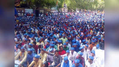 जंतर-मंतर पर ‘भीम आर्मी’ का प्रदर्शन, हजारों दलित शामिल