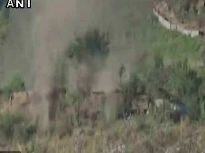 भारतीय सेना ने नौशरा में पाकिस्तानी बंकरों को किया तबाह