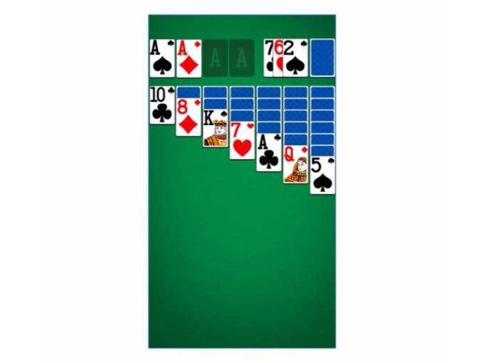 Solitaire गेम दसवें नंबर पर