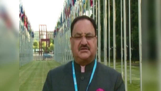 Geneva: Nadda stresses on importance of building strong, resilient health system 