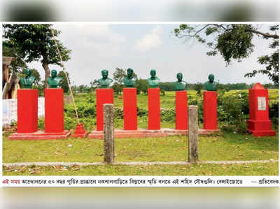 অতীতকে আঁকড়ে ধরেই আন্দোলনের স্মৃতিচারণ