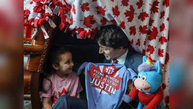 कनाडा में 5 साल की बच्ची बनी एक दिन की PM!
