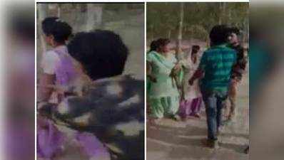 यूपी: रामपुर में दिनदहाड़े लड़कियों के साथ छेड़छाड़, विडियो वायरल