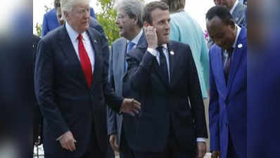 French President Emmanuel Macron explains his tense handshake with Donald Trump 