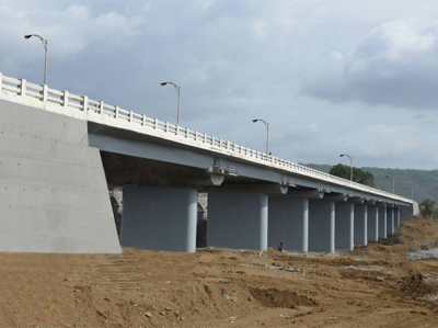 गोवा-मुंबई नैशनल हाइवे पर 165 दिन में फिर बनाया गया ब्रिज