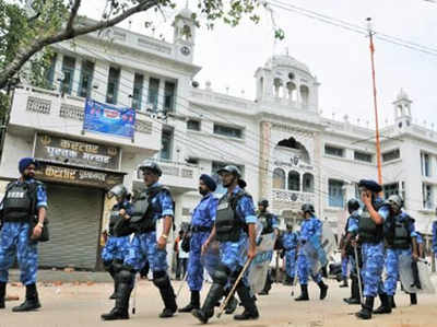 सहारनपुर: महिला संगठन की चेतावनी के बाद भारी पुलिस बल तैनात