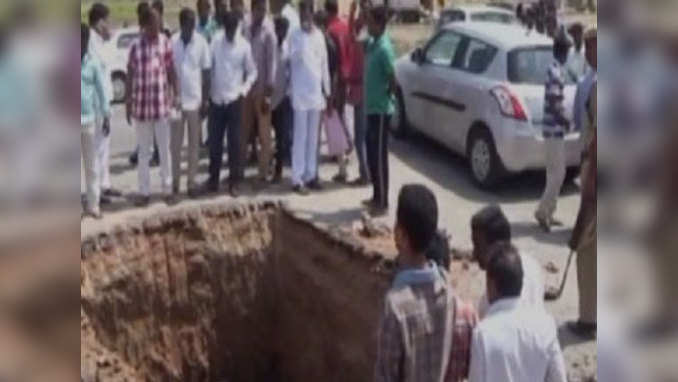 Divine dream prompts man to dig highway in search of Shiv Linga 