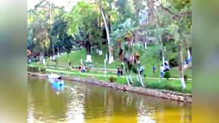 Ward’s lake in Shillong attracts tourists 