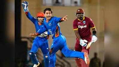 राशिद की शानदार गेंदबाजी, अफगानिस्तान ने वेस्ट इंडीज को हराया
