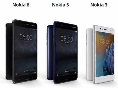 Nokia 3, Nokia 5 और Nokia 6 स्मार्टफोन लॉन्च, जानें फीचर्स और कीमत