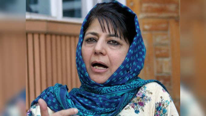 J&K CM Mehbooba Mufti invokes Vajpayee, calls for dialogue with separatists 