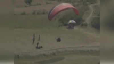 Watch: Tourists enjoy paragliding in Nainital 