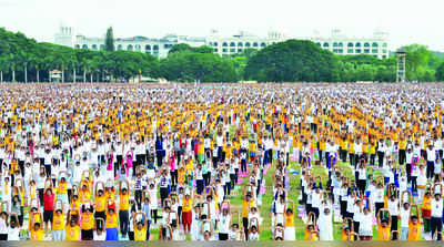 ಯೋಗ: ಗಿನ್ನೆಸ್‌ ಗುರಿ, ದಾಖಲೆಯ ಗರಿ