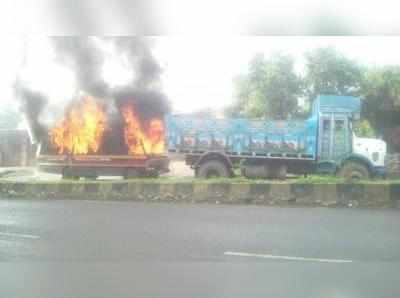 മഹാരാഷ്ട്രയില്‍ കര്‍ഷകരും പോലീസും തമ്മില്‍ ഏറ്റുമുട്ടല്‍