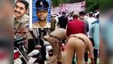 नमाज पढ़नेवालों की मदद के लिए पुलिसवालों ने उतारी टोपी, विडियो वायरल