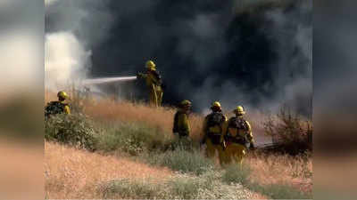 Wildfire east of Los Angeles 20% contained 