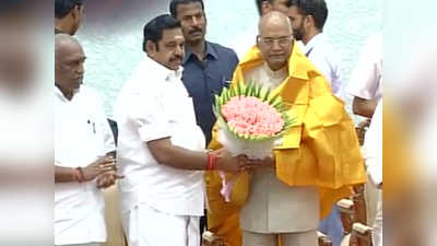 राष्ट्रपति: तमिलनाडु और पुडुचेरी के नेताओं से मिले कोविंद