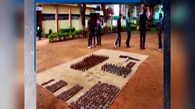 Latehar: Huge cache of arms, ammunitions recovered by CRPF 