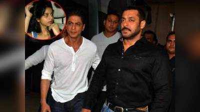 Salman shoots a dance number for SRK’s next, Suhana visits the duo on sets 