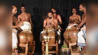 Sounds of Kerala: Thiruvananthapurams Museum Hall reverberates with the beats of Mizhavu 