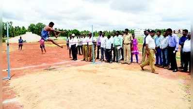 ಕಾವಲುಗಾರರ ಹುದ್ದೆಗಳಿಗೆ ನಡೆದ ದೈಹಿಕ ಸಾಮರ್ಥ್ಯ‌ ಪರೀಕ್ಷೆ