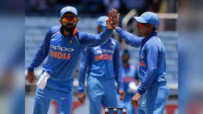 गेल के तूफान के बावजूद टी20 मैच में भारत का पलड़ा भारी