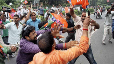 ​BJP-TMC সংঘর্ষে উত্তপ্ত চোপড়ায় চলল গুলি, মৃত ১