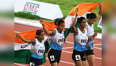 एशियाई एथलेटिक्स चैंपियनशिप: भारत ने रचा इतिहास, पदक तालिका में शीर्ष पर