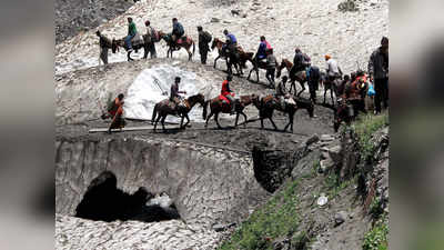 Undeterred, another batch of pilgrims sets off for Amarnath Yatra 