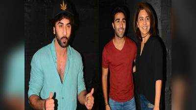 Ranbir Kapoor, Rishi Kapoor, Neetu Kapoor attend Jagga Jasoos special screening 