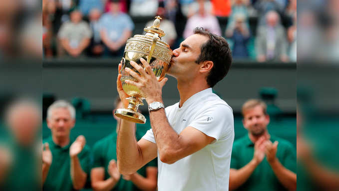 Roger Federer beats Marin Cilic to win record eighth Wimbledon title 