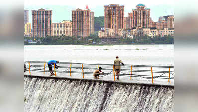 अच्छी बारिश के कारण मुंबई को पानी की सप्लाइ करने वाली झीलें 66 फीसदी भरीं