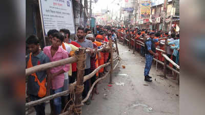 Devotees throng Kashi Vishwanath temple on 2nd Monday of Sawan 