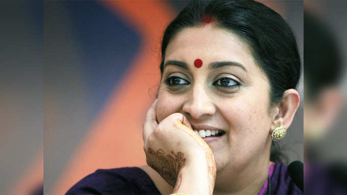 Smriti Irani gets additional charge of I&B ministry after Venkaiah Naidu resigns 