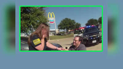 Texas traffic stop turns into surprise marriage proposal 