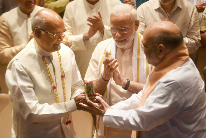 ಭಾರತದ ಮೊದಲ  ಪ್ರಜೆ ರಾಮನಾಥ್‌ ಕೋವಿಂದ್