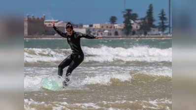 देखें, कटरीना ने लिया कुछ यूं लिया मोरक्को में सर्फिंग का मजा