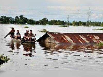 উদ্বেগ বাড়াচ্ছে উত্তর-পূর্বের বন্যা, ভেসে গেল BSF আউটপোস্ট