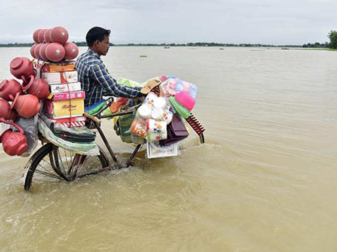 असम को बाढ़ प्रबंधन के लिए मिला कम धन