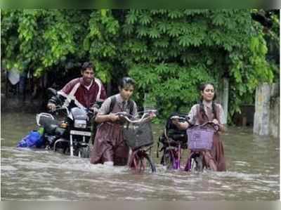 ഗുജറാത്തിൽ കനത്ത മഴ തുടരുന്നു, നാലു മരണം