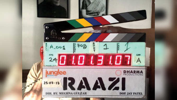 Shooting for Alia Bhatt and Vicky Kaushal starrer Raazi begins 