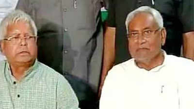 For Nitish vs Lalu, the magic number today is 122 