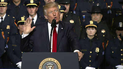 Trump suggests rougher treatment of suspects 