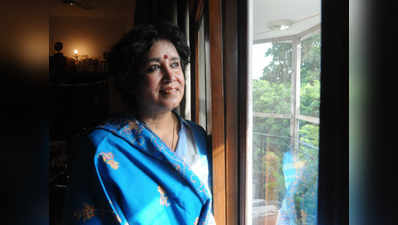 औरंगाबाद एयरपोर्ट पर AIMIM विधायक के नेतृत्व में तसलीमा नसरीन का विरोध, बैरंग हुईं वापस